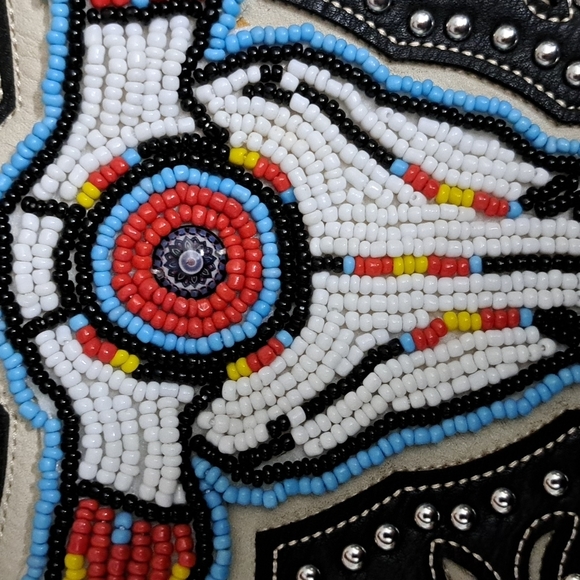 Black Montana West Crossbody Purse Western style purse - Picture 3 of 7